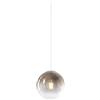 TopLight SOSPENSIONE 1 LUCE ATTACCO E27 IN VETRO BIG ECLIPSE D20CM BRONZO ROSONE ACQUISTABILE SEPARATAMENTE