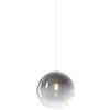 TopLight SOSPENSIONE 1 LUCE ATTACCO E27 IN VETRO BIG ECLIPSE D25CM FUME ROSONE ACQUISTABILE SEPARATAMENTE