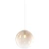 TopLight SOSPENSIONE 1 LUCE ATTACCO E27 IN VETRO BIG ECLIPSE D30CM AMBRA ROSONE ACQUISTABILE SEPARATAMENTE