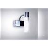 TopLight SISTER&BROTHER APPLIQUE PER SPECCHI FINITURA CROMO VETRO SATINATO 1 LUCE ATTACCO G9