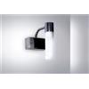 TopLight SISTER&BROTHER APPLIQUE PER SPECCHI FINITURA NICHEL SATINATO VETRO SATINATO 1 LUCE ATTACCO G9