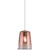 TopLight SOSPENSIONE IN VETRO 1164 RAME D.16CM ROSONE DA ACQUISTARE SEPARATAMENTE 1 LUCE ATTACCO E27 D.16CM