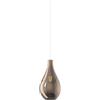TopLight SOSPENSIONE IN VETRO 1193 PICCOLO BRONZO ROSONE ACQUISTABILE SEPARATAMENTE 1 LUCE ATTACCO E27 D.25CM
