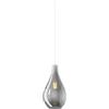 TopLight SOSPENSIONE IN VETRO 1193 PICCOLO FUME' ROSONE ACQUISTABILE SEPARATAMENTE 1 LUCE ATTACCO E27 D.25CM