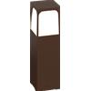TopLight YORK PALO 30CM 1 LUCE ATTACCO E27 CORTEN IP54