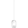 TopLight TENDER SOSPENSIONE IN VETRO 1181 TRASPARENTE ROSONE ACQUISTABILE SEPARATAMENTE 1 LUCE ATTACCO E27 D.25CM