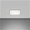 TopLight ZOOM APPLIQUE PLAFONIERA QUADRATA 35X35 BIANCO CCT SWITCH 3000-4000°K 34W - CRI 90 3400 lm