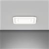 TopLight ZOOM APPLIQUE PLAFONIERA RETTANGOLARE 50X35 BIANCO CCT SWITCH 3000/4000°K 42W - CRI 90 4200 lm