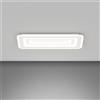 TopLight ZOOM APPLIQUE PLAFONIERA RETTANGOLARE 70X35 BIANCO CCT SWITCH 3000/4000°K 56W - CRI 90 5600 lm