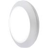 TopLight VERONA APPLIQUE PLAFONIERA D27 CM 1 LUCE ATTACCO E27 BIANCO IP66