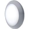TopLight VERONA APPLIQUE PLAFONIERA D27 CM 1 LUCE ATTACCO E27 GRIGIO IP66
