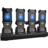 Zebra CRD-MC93-4SCHG-01 Caricabatterie per dispositivi mobili Computer portatile Nero dC Interno [CRD-MC93-4SCHG-01]
