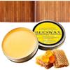 SNBUHA Cera D'api Naturale, Cera D'api, Cura e Protezione Mobili Casa, Ceras Lucidante per Pavimenti, Tavoli, Sedie, Armadi, 25g, Giallo