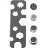 Generico Chiave Di Aeratore Rubinetto, Design Universale 9 In 1, 17,5x5 Cm, Bagno Ae Rator Rimodellata, Tasto Di Aucet Multi-scopo, Facile Rimozione 'aeratore Rubinetto, Per Bagni, Do