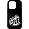 Universe stars planets solar system Sun Custodia per iPhone 15 Pro Astronauta Space Helmet