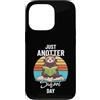 Adorable Sea Otter Animal Lover Custodia per iPhone 13 Pro Just Anotter Giorno Scuola Divertimento Lontra Mare Lettura Libro Bookworm
