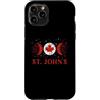 St. John's Canada Flag Tees Custodia per iPhone 11 Pro Bandiera del Canada di San Giovanni