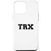 TRX For Beginners / TRX Distressed Moder Custodia per iPhone 12 Pro Max TRX Design per principianti TRX/carattere audace e moderno invecchiato
