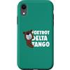 Aharon's Stuff Custodia per iPhone XR Resistere Orso Con Parole Foxtrot Delta Tango Save Our Parks