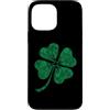 st patricks day shamrock st.-patrick's d Custodia per iPhone 13 Pro Max San Patrizio trifoglio divertente giorno di San Patrizio Irlanda