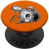Drum Gifts Batteria Batteria Batteria Classic Percussioni Musicali Banda PopSockets PopGrip Adesivo