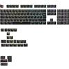 GLORIOUS ABS Doubleshot Keycaps Profilo OEM AZERTY (Nero) | Plastica A Doppia Iniezione Super Resistente, Simboli Trasparenti Per Massima Retroilluminazione RGB, Estrema Durabilità