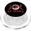 St John's Canada Flag Tees Bandiera del Canada di San Giovanni PopSockets PopGrip per MagSafe