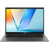 ASUS Vivobook S14 S3407QA#B0GN3KDVMR, Notebook con display 14 IPS, Anti-glare,60Hz, Snapdragon® X X1 26 100 Processor, RAM 16GB, 512GB SSD, WIN11 Home, Grigio