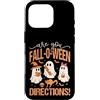 Fall-O-Ween Fun Designs Custodia per iPhone 16 Pro Sei Fall-O-Ween Indicazioni Cute Ghosts