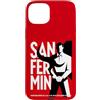 Fiesta Navarra Tees Custodia per iPhone 15 Plus San Fermin Red Scarf Pamplona Bull Run Spain Festival