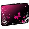 PEDEA Custodia per notebook in neoprene 17,3 pollici, butterfly