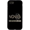 Dim's Designs Italy Custodia per iPhone SE (2020) / 7/8 Conto Corrente Alternato - Gioco di Parole sul Denaro