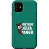 Aharon's Stuff Custodia per iPhone 11 Resistere Orso Con Parole Foxtrot Delta Tango Save Our Parks