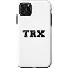 TRX For Beginners / TRX Distressed Moder Custodia per iPhone 11 Pro Max TRX Design per principianti TRX/carattere audace e moderno invecchiato