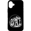 Universe stars planets solar system Sun Custodia per iPhone 16 Plus Astronauta Space Helmet