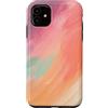 generic Custodia per iPhone 11 Estetica morbida astratta a spirale pastello