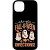Fall-O-Ween Fun Designs Custodia per iPhone 14 Plus Sei Fall-O-Ween Indicazioni Cute Ghosts