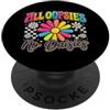 Retro Bloom Designs Design floreale retrò con scritta All Oopsies No Daisies PopSockets PopGrip Adesivo