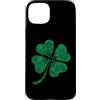 st patricks day shamrock st.-patrick's d Custodia per iPhone 15 Plus San Patrizio trifoglio divertente giorno di San Patrizio Irlanda