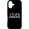 Inspirational Baseball Quote Motivationa Custodia per iPhone 17 No Baseball No Life Funny Baseball