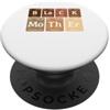 Black Mom African American Afro Women Mo Madre Nera L'Elemento Essenziale Mamma Nera Melanina PopSockets PopGrip Adesivo