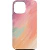 generic Custodia per iPhone 13 Pro Max Estetica morbida astratta a spirale pastello