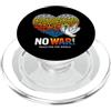 Movimento contro la guerra, no-war Nessuna guerra, pace, contro la guerra, nessuna guerra PopSockets PopGrip per MagSafe