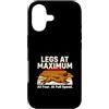 Funny Dachshund Running Legs At Maximum Custodia per iPhone 17 Gambe Al Massimo Tutti Quattro A Full Speed Bassotto