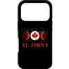 St. John's Canada Flag Tees Custodia per iPhone 17 Pro Bandiera del Canada di San Giovanni