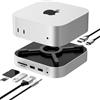 NOVOO Docking Station Mac Mini M4 8-in-1, SSD NVMe 8TB, USB 10Gbps, SD/TF
