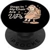 Pawlished Professional Groomer Appreciat Cesoie per cani Genius Pet Pro Gift PopSockets PopGrip Adesivo