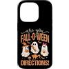 Fall-O-Ween Fun Designs Custodia per iPhone 14 Pro Sei Fall-O-Ween Indicazioni Cute Ghosts