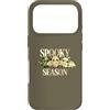 Spooky Pattern Bat Co Custodia per iPhone 17 Pro Spooky Season Trio Camo Leopard Scacchi Halloween