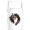 Cat Lovers & Cool Gift ideas for kittens Custodia per iPhone 17 Pro Max T-shirt in tessuto strappato con gattino dolce unico e alla moda per amanti dei gatti